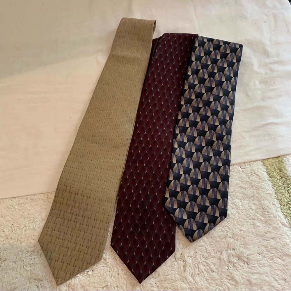 100% silk mens ties bundle